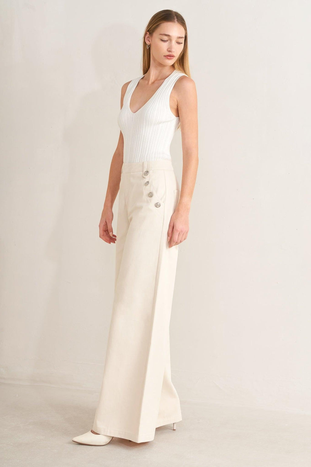 RUNWAY TAILORED WOVEN PANTS