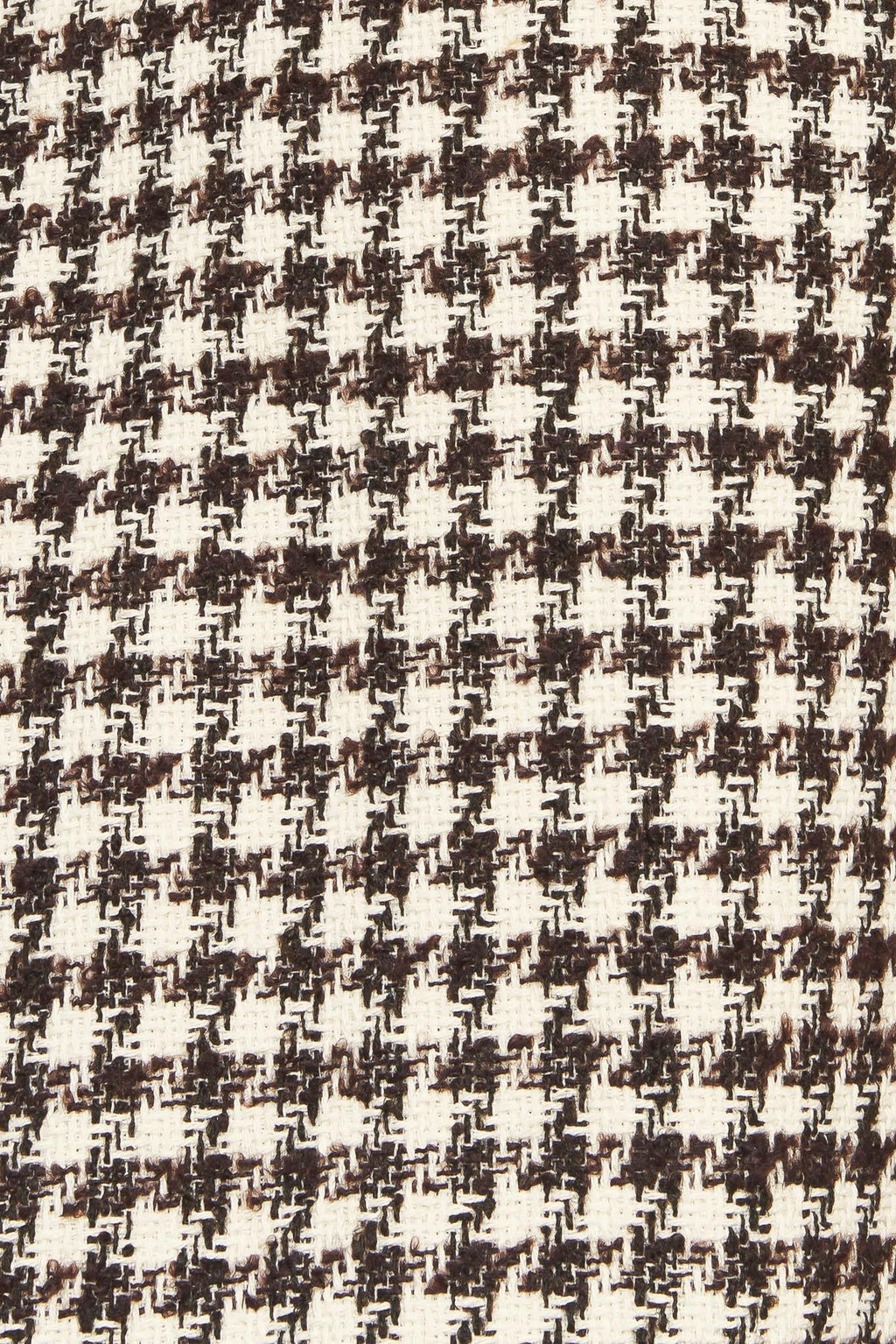 ELEGANT CHECK TWEED MINI DRESS